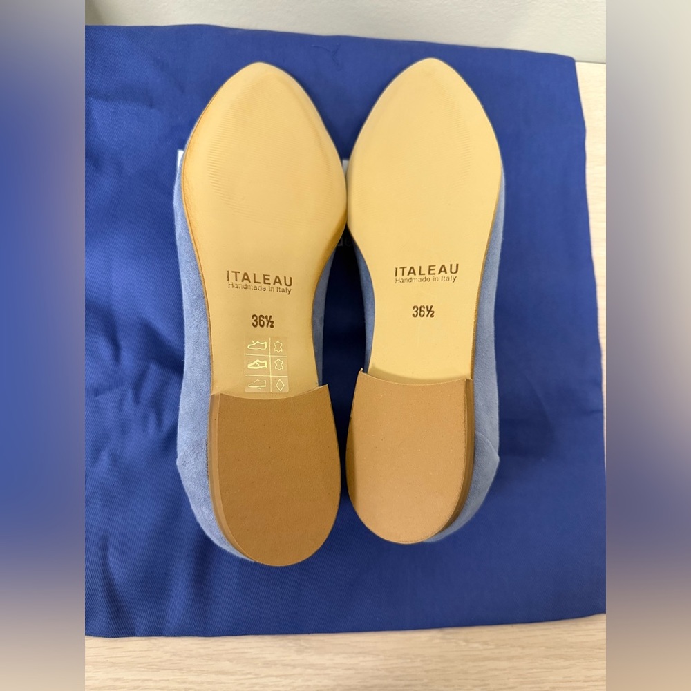 Italeau Mara Celeste Flexcam Ballet Flat, NWT, Size 36.5 (6) - Picture 7 of 8